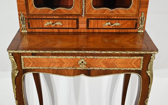 Small Mid-19th Century Louis XV Style Bonheur du Jour-RVK-1806871