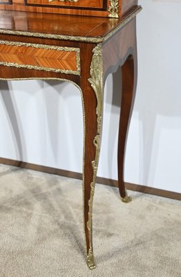 Small Mid-19th Century Louis XV Style Bonheur du Jour-RVK-1806871