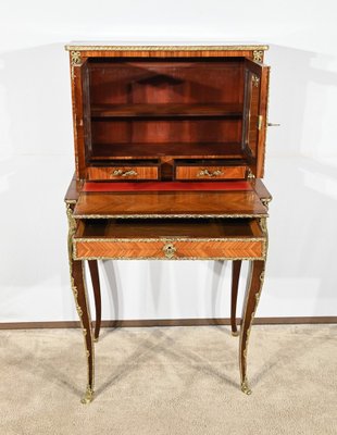 Small Mid-19th Century Louis XV Style Bonheur du Jour-RVK-1806871