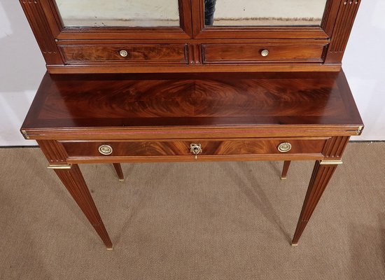 Small Mid-19th Century Louis XVI style Mahogany Bonheur-du-Jour Desk-RVK-1378185