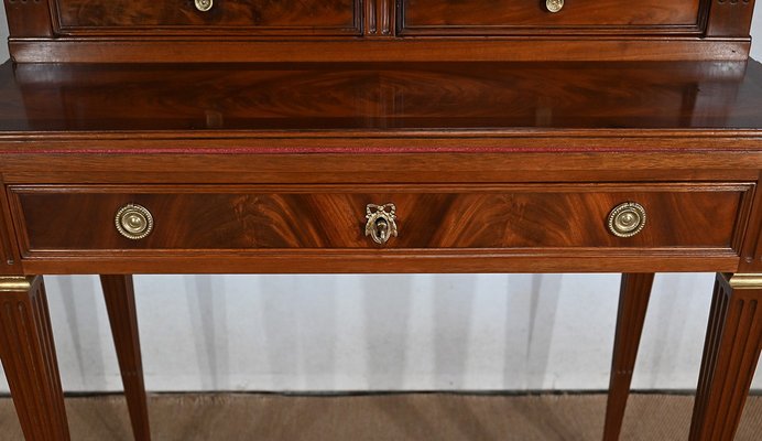 Small Mid-19th Century Louis XVI style Mahogany Bonheur-du-Jour Desk-RVK-1378185