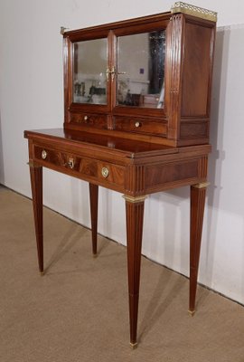 Small Mid-19th Century Louis XVI style Mahogany Bonheur-du-Jour Desk-RVK-1378185