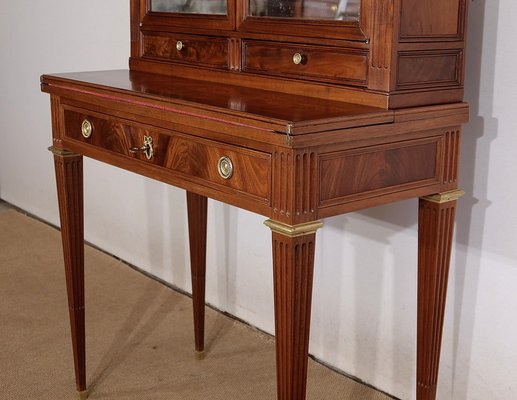 Small Mid-19th Century Louis XVI style Mahogany Bonheur-du-Jour Desk-RVK-1378185