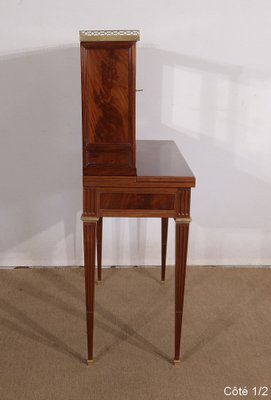 Small Mid-19th Century Louis XVI style Mahogany Bonheur-du-Jour Desk-RVK-1378185