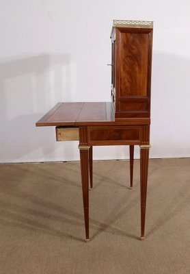 Small Mid-19th Century Louis XVI style Mahogany Bonheur-du-Jour Desk-RVK-1378185