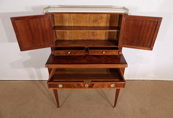 Small Mid-19th Century Louis XVI style Mahogany Bonheur-du-Jour Desk-RVK-1378185