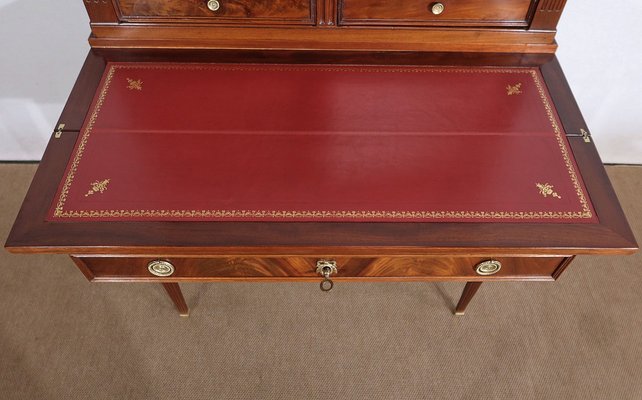 Small Mid-19th Century Louis XVI style Mahogany Bonheur-du-Jour Desk-RVK-1378185