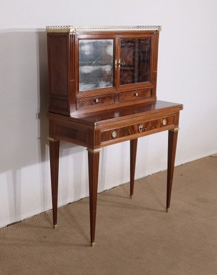 Small Mid-19th Century Louis XVI style Mahogany Bonheur-du-Jour Desk-RVK-1378185