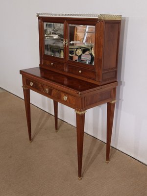 Small Mid-19th Century Louis XVI style Mahogany Bonheur-du-Jour Desk-RVK-1378185