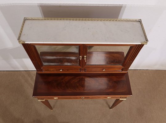 Small Mid-19th Century Louis XVI style Mahogany Bonheur-du-Jour Desk-RVK-1378185