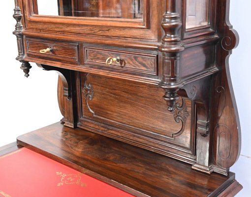 Small Mid-19th Century Napoleon III Showcase Desk-RVK-1720085