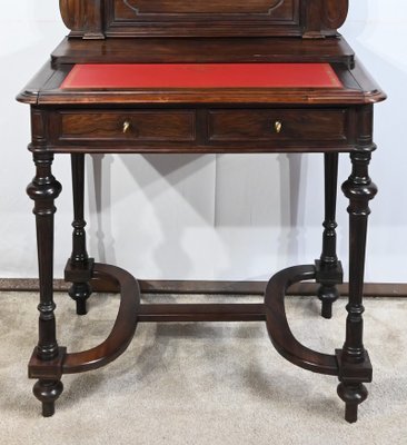 Small Mid-19th Century Napoleon III Showcase Desk-RVK-1720085