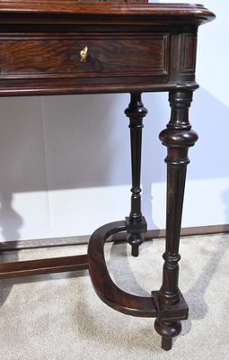 Small Mid-19th Century Napoleon III Showcase Desk-RVK-1720085