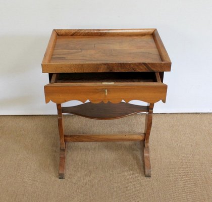 Small Mid 19th Century Solid Walnut Living Room Table-RVK-997552