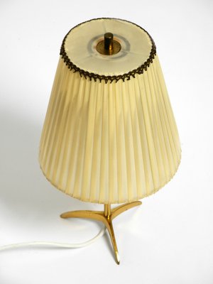 Small Mid-Century Brass Star Base Table Lamp from Kalmar-RR-1779674