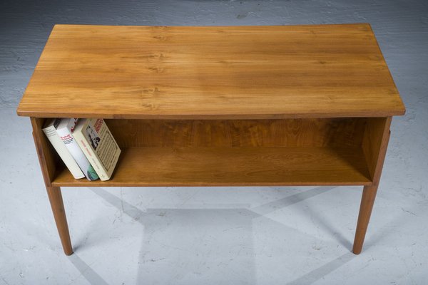 Small Mid-Century Danish Teak Desk, 1970s-ZZH-1283352