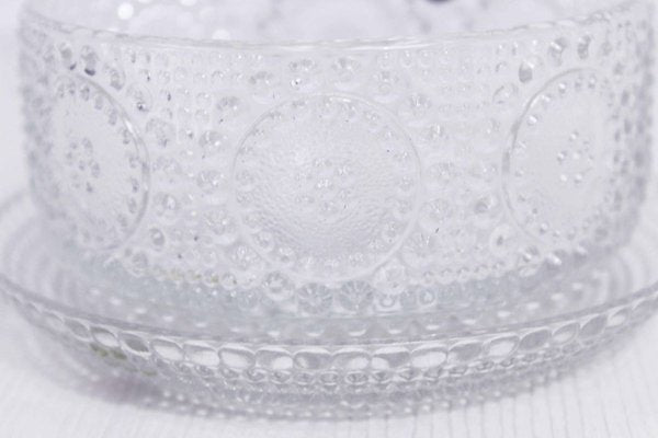 Small Mid-Century Glass Graponia Bowl by Nanny Still for Riihimäki / Riihimäen Lasi Oy-BQF-890451