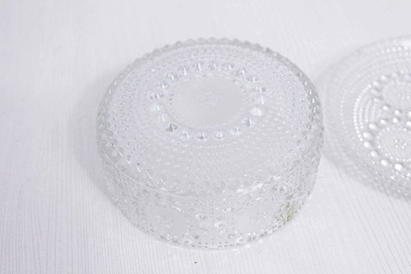 Small Mid-Century Glass Graponia Bowl by Nanny Still for Riihimäki / Riihimäen Lasi Oy-BQF-890451