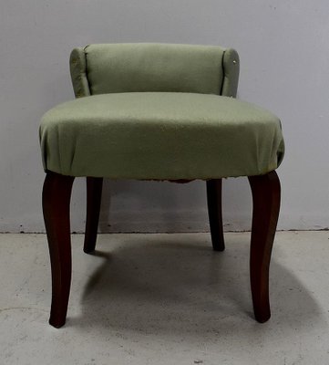 Small Mid-Century Green Side Chair, 1950s-RVK-584025