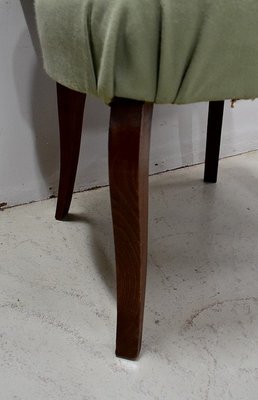 Small Mid-Century Green Side Chair, 1950s-RVK-584025