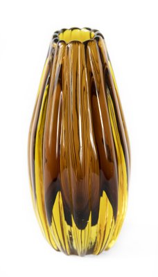 Small Mid-Century Italian Vase in Murano Glass by Flavio Poli-ZVH-1317643