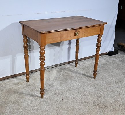 Small Mid-Century Louis-Philippe Writing Table in Cherry-RVK-1702757