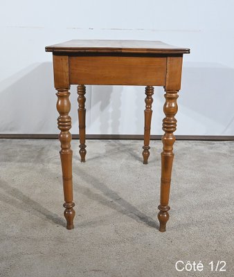 Small Mid-Century Louis-Philippe Writing Table in Cherry-RVK-1702757