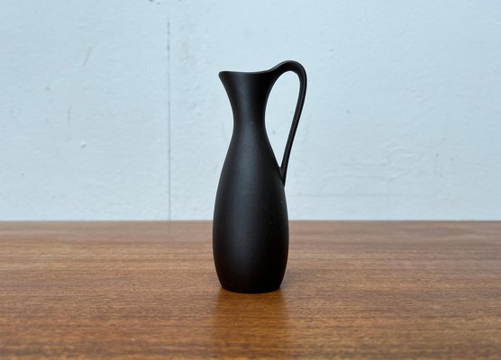 Small Mid-Century Minimalist Wormser Terra-Sigillata Pottery Carafe Vase, Germany, 1960s-UAH-1703941