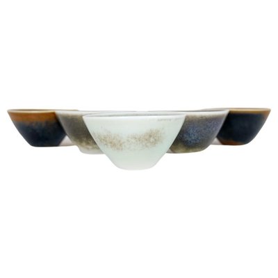 Small Mid-Century Modern Swedish Bowls by Carl-Harry Stålhane for Rörstrand, Set of 5-UYK-1194631