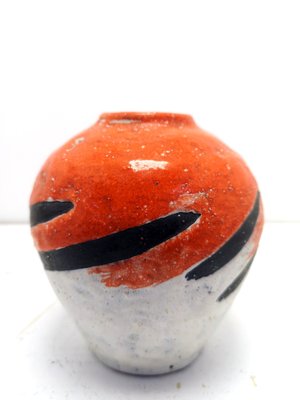 Small Mid-Century Modern Vase by Livia Gorka, 1970s-UWE-1021543