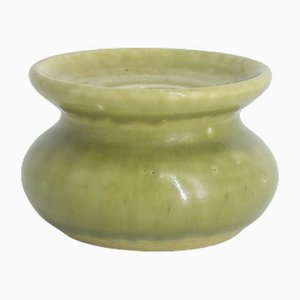 Small Mid-Century Scandinavian Modern Collectible Stoneware Candleholder from Gunnars Ceramics Höganäs, 1960s-ZAA-1780045