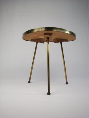 Small Mid-Century Tripod Mosaic Plans Stand, 1950s-SFQ-1793854