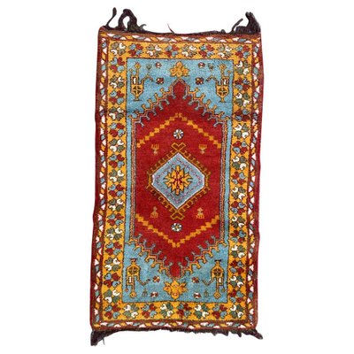 Small Mid-Century Turkish Ushak Rug-YMM-1161710