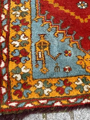 Small Mid-Century Turkish Ushak Rug-YMM-1161710