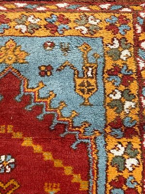 Small Mid-Century Turkish Ushak Rug-YMM-1161710