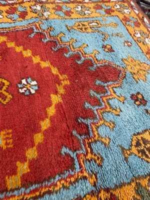 Small Mid-Century Turkish Ushak Rug-YMM-1161710