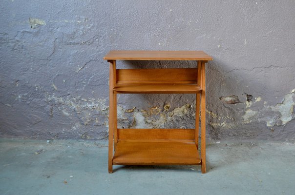 Small Mid-Century Wooden Console, 1950s-AIU-1705323