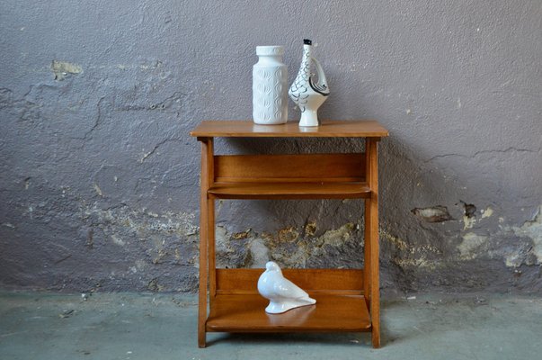 Small Mid-Century Wooden Console, 1950s-AIU-1705323