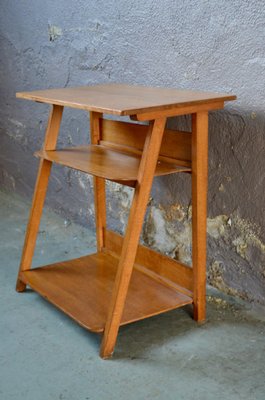 Small Mid-Century Wooden Console, 1950s-AIU-1705323