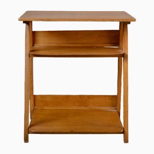 Small Mid-Century Wooden Console, 1950s-AIU-1705323