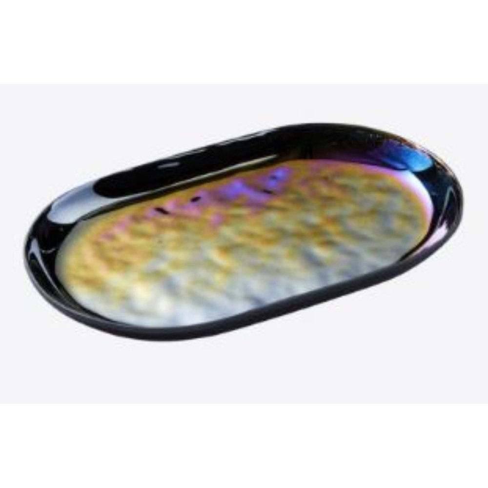 Small Mirage Iris Oval Tray by Radar