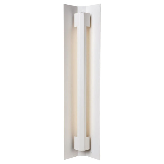 Small Misalliance Ral Pure White Wall Light by Lexavala