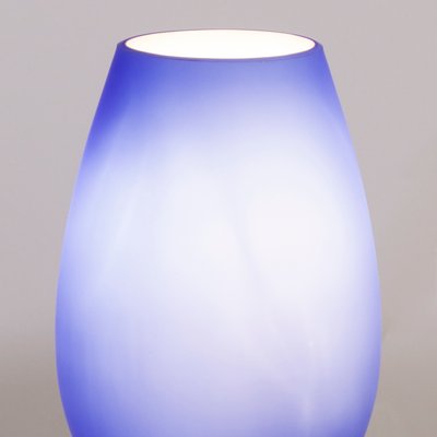 Small Murano Glass Satin Table Lamp attributed to Giesse Milan, Italy-MPO-1402424