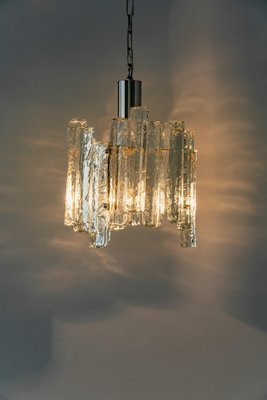 Small Murano Ice Glass Pendant Light, Germany, 1970s-UGR-1085379