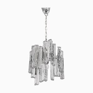 Small Murano Ice Glass Pendant Light, Germany, 1970s-UGR-1085379