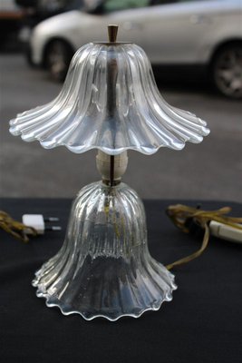 Small Mushroom Bedside Lamps from Barovier, 1940s, Set of 2-EH-2035335