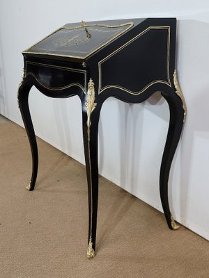 Small Napolean III Desk in Louis XV Style-RVK-1372864