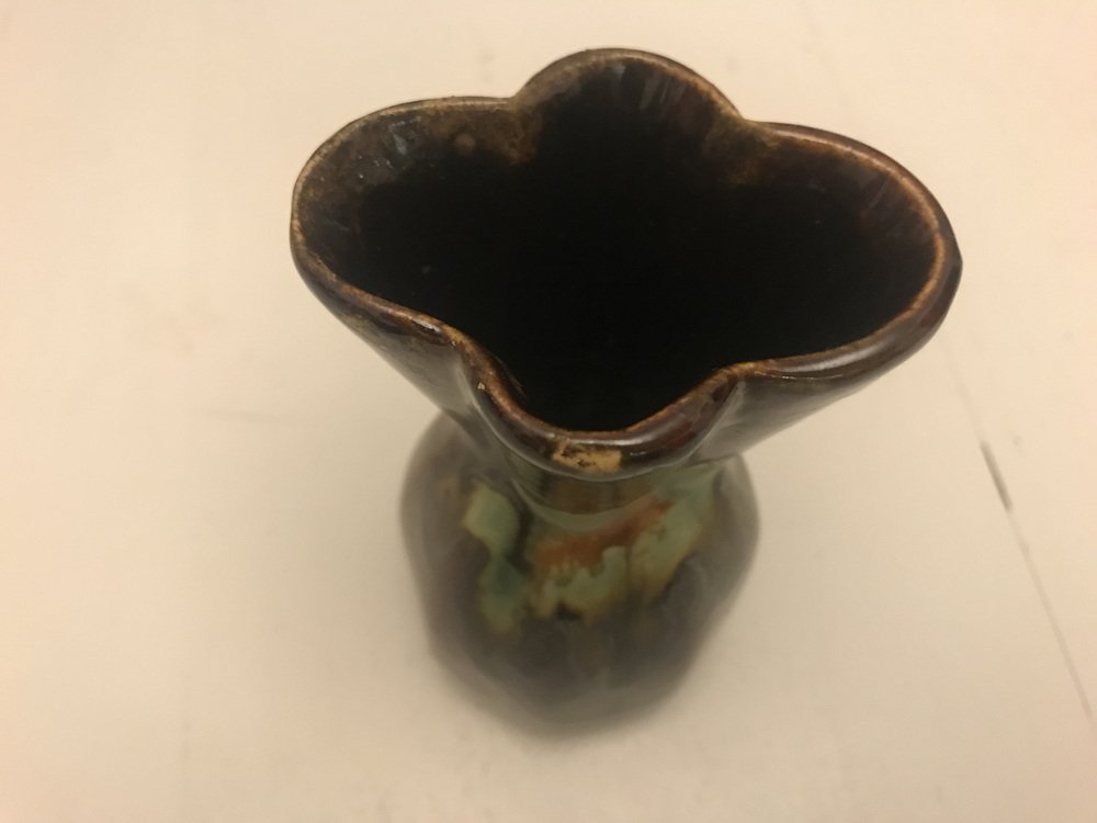 Small Numbered Ceramic Vase, 1920s