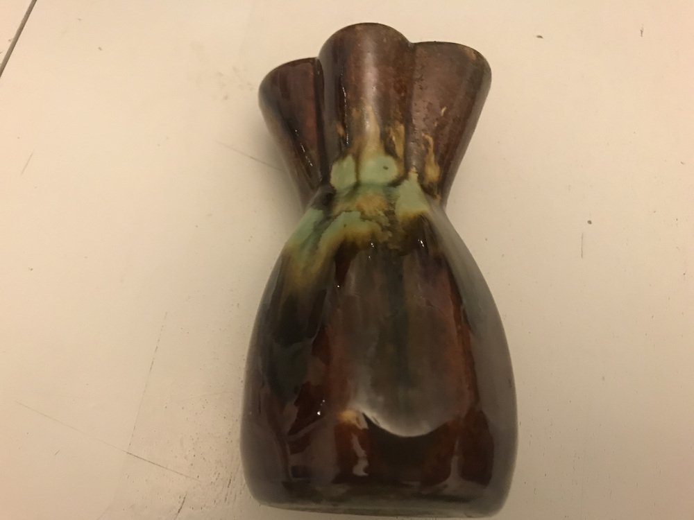 Small Numbered Ceramic Vase, 1920s