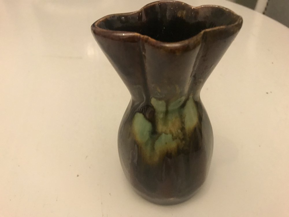 Small Numbered Ceramic Vase, 1920s